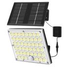Luzes solares HLCZLUZ Sensor de movimento impermeável externo 184 LED