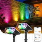 Luzes solares inteligentes Linkind SL5M com sensor de movimento, pacote com 2