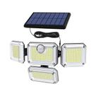 Luzes Solares LED 122/333 Com Sensor De Movimento Para Exterior, Lâmpada De Parede Solar À Prova
