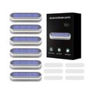 Luzes Solares LED IP68 À Prova d'Água Branco Quente Para Degraus, Calçadas, Caminhos E Docas -