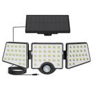 Luzes solares Lepro WL5000 Sensor de movimento 72 LED IP65