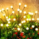 Luzes solares VIGNUTO 32LED impermeáveis para jardim, 4 pacotes