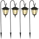 Luzes suspensas solares Dynaming, pacote com 4 ganchos de 156 cm, IP44