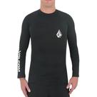 Lycra Volcom Manga Longa Lido Solid SM25 Masculina Preto