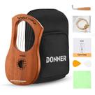 Lyre Harp Donner DLH-001 7 cordas de metal Mahogany Body Kids Lyre Harp Donner DLH-001 7 cordas de metal Mahogany Body Kids