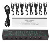 M-vave Fonte De Alimentação Para Pedal De Efeito De Guitar M-vave Fonte De Alimentação Para Pedal De Efeito De Guitar