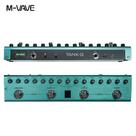 M-Vave Pedaleira Tank G e Tank B Recarregável Pedal Cuvave Guitarra e Baixo Efeito Modulação, Delay e Reverb