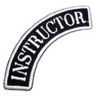 M0098T05 Instructor Patch Bordado aplicar com ferro quente