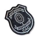 M0215-068B Atirador Desportivo Patch Bordado 6,8x8,7cm