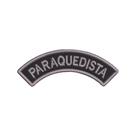 M0216-120B Tarja Paraquedista Patch Bordado 12x4,4cm