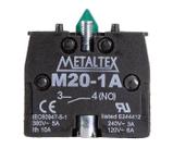 M20-1acontato 1na p/ botão m20/p20 M20-1acontato 1na p/ botão m20/p20