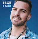 M60 8D Surround Sound Wireless Neck-mounted 5.1 Bluetooth Earphone Support TF