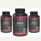 Ma ca Vermelha Perua na 360 Cápsulas 500mg Pura Original Vitaminas