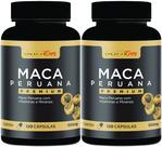 Mac a frasco 120 cápsulas 500mg Kit 2 frascos total 240 cápsulas
