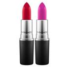 MAC Batom Retro Matte Kit de Maquiagem - Ruby Woo + Flat Out Fabulous