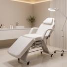 Maca Estética 3 Posições Branca Com 2 Gavetas E Suporte Papel Maca Estética 3 Posições Branca Com 2 Gavetas E Suporte Papel