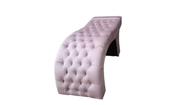 Maca Estética Joe 60X180 cm Veludo Rosê Facial Cílios E Sobrancelhas Ms Decor