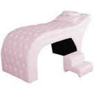 Maca Estofada Estética Capitonê 60 cm material sintético Rosa Bebê - FM
