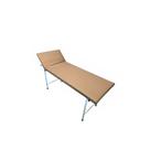 Maca Mesa de Exame Clínico Desmontável 80x55x180cm Estofada Bege