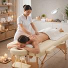 Maca Portátil estetica massagem Maleta Regulagem De altura
