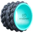 Maca traseira FitBeast Back Cracker & Roller Blue de 9 polegadas