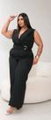 Macacão Alfaiataria Moda Plus Size Blogueira Plus 46 48 50