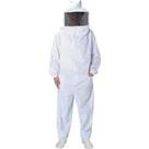 Macacão Apicultor Roupa Brim com Máscara G GG XG