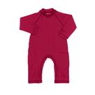 Macacão Bebe com Proteção Solar UV 50+ Rosa Pink Vitho Protection