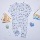Macacão Bebê com Zíper Em Cotton Antialérgico Toque Suave e Macio Balão Macacão Bebê com Zíper Em Cotton Antialérgico Toque Suave e Macio Balão