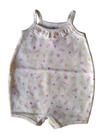 Macacão Bebê Feminino Curto Alcinha Sorvete Piu Blu