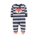 Macacão Bebê Footed de Micro Polar - Quentinho e Confortável (3-12 Meses)