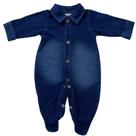 Macacão Bebê Menino Jeans