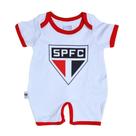 Macacão Bebê São Paulo Tip Top Manga Curta Oficial Macacão Bebê São Paulo Tip Top Manga Curta Oficial