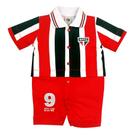 Macacão Bebê São Paulo Uniforme Campo Oficial Macacão Bebê São Paulo Uniforme Campo Oficial