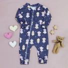 Macacão Bebê Soft com Zíper Frontal Térmico Quentinho e Aconchegante Fazendinha Macacão Bebê Soft com Zíper Frontal Térmico Quentinho e Aconchegante Fazendinha