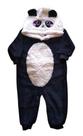 Macacão Bebê Unissex Longo Ursinho Panda TileeSul