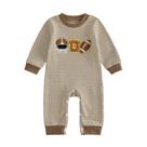 Macacão BemeyourBBS Newborn Baby Boy Fall Romper de 12 a 18 meses