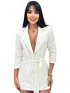 Macacão blazer curto feminino 9384