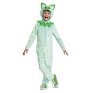 Macacão com capuz Costume Disguise Sprigatito Pokémon para crianças de 14 a 16 anos