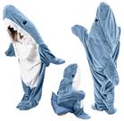 Macacão com capuz Shark Blanket Ambitelligence para adultos e crianças