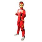 Macacão Comprido Homem De Ferro Fantasia Marvel Tam G