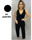Macacão Confortável de Malha Feminina - Viscose e Elastano