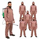 Macacão Conjunto Proteção 5un Para Pulverização Segurança