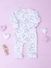 Macacao Cores Sortidas para bebe Feminina menina em Soft dia a dia confortavel Pijama Roupa Infantil