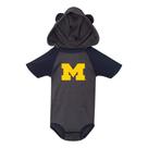 Macacão Creeper UGP Campus Apparel Michigan Wolverines