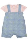 Macacão Curto Infantil Jeans Grow Up