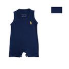 Macacão Curto Regata de Infantil Banho de Sol Praia Verão