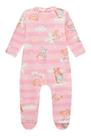 Macacão De Bebê Menina Inverno Em Pêlo Fleece Antialérgico Kukiê 80350