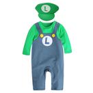 Macacão De Bebê Menino Com Capuz Vermelho De Anime, Manga Longa, Fleece, Fantasia De Festa De