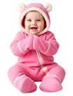 Macacão de Bebê PATPAT em Fleece com Capuz, Pé e Luvas 12-18M
